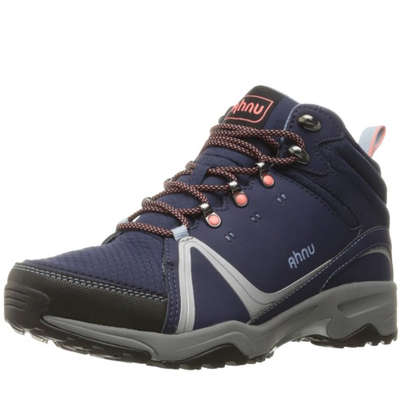 Ahnu Shoes - Ahnu Alamere Mid Hiking Boot Purple Nubuck Leather‎ Womens 7.5 UK 5.5 EU 38.5
